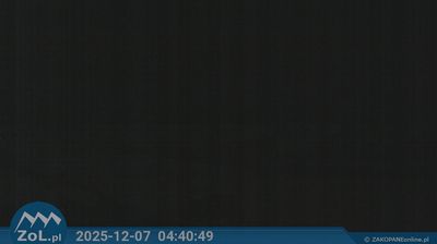 webkamera Tatry zo severu - Murzasichle(PL)