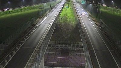 Webcam in diretta: Cittanova › North-east: Autostrada del Sole