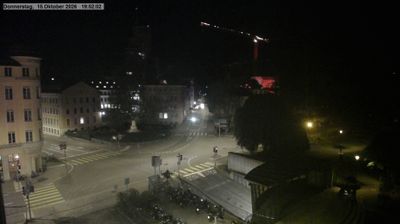 Webcam Winterthur: Jonas Furrer-Denkmal - Museumstrasse