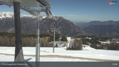 Hinterstoder: Bergstation Hirschkogelbahn