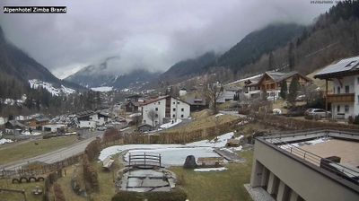 Gemeinde Brand: Hotel Zimba - Blick nach Brand