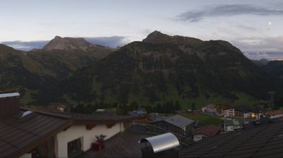 Gemeinde Lech: Oberlech - Rüfikopf Seilbahn 2 Bergstation - Großer Widderstein - Kleiner Widderstein