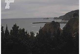 Port Orford: US101 at - Storm