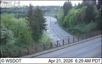 اولمپیا: I-5 at MP 104.8: Capitol Blvd