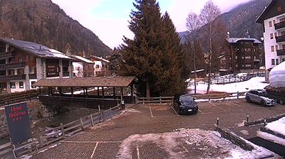 Ayas: Monte Rosa From Hotel Bellevue