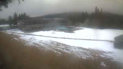 Klais: DAS KRANZBACH - Blick zum Badehaus