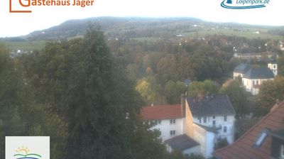 Gersfeld: Blick über - zur Wasserkuppe
