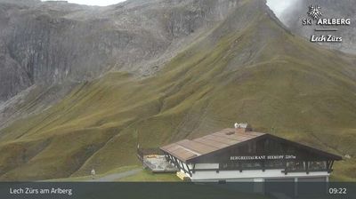 Gemeinde Sankt Anton am Arlberg › South-west: Schindlergratbahn Bergstation