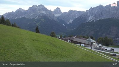 Sexten - Sesto › South: Parco Natura Olperl - Helmjet, Bergstation - Dolomites