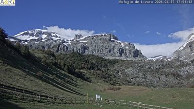 Live webcam in Aragues del Puerto, Espanha