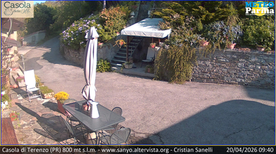 Live webcam in Terenzo, Itàlia