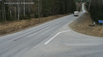 Kuopio: Tie 551 - Pihkainmäki - Kuopioon