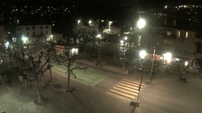 Webcam Monthey › South-west: Apéro folklorique montheysan - Place Centrale
