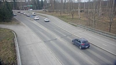 Tampere: Tie 9 - Linnainmaa - Sammon valtatie länteen