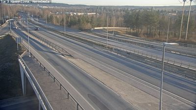 Hämeenlinna: Tie 3 - Hattelmala - Tie 3 Tampereelle