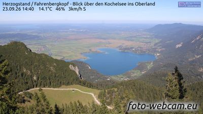 Kochel am See › North-east: Kochelsee - Rabenkopf
