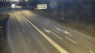 Aura: Tie 9 - Säästökallio - Tampereelle