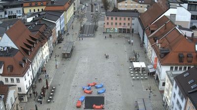 Deggendorf: Luitpoldplatz - Oberer Stadtplatz