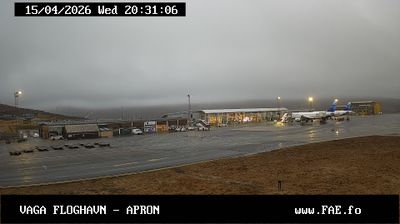 Sorvagur › Nord-est: Vagar airport