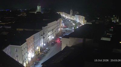 Webcam Muhldorf a. Inn › South-east: Stadtplatz - Johanniskapelle