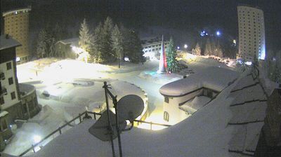 Sestriere: dal tetto del centrale hotel Savoy