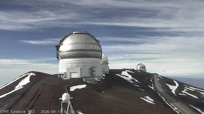 Hawaiʻi: Canada France - Telescope South, Mauna Kea volcano