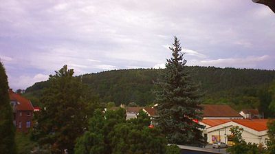Kahla › North-east: Blick aufs Einkaufszenter in