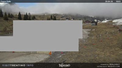 Live webcam in San Martino di Castrozza, Itàlia