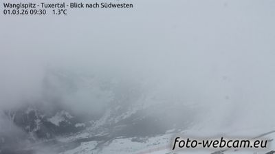 Gemeinde Tux: Wanglspitz - Tuxertal - Blick nach Südwesten