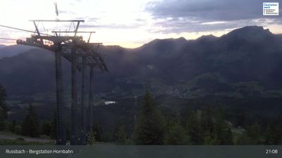 Russbach am Pass Gschutt › North-west: Speicherteich Franzlalm