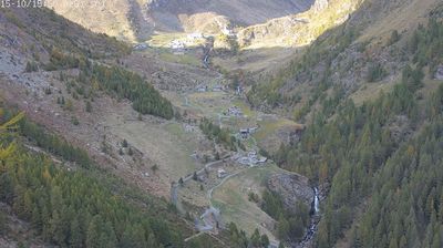 Webcam Grosio: Val Grosina - Malghera