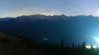 Webcam Garmisch-Partenkirchen: Partenkirchen: Garmisch - Panoramaberg Wank