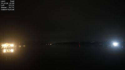 Webcam Berg › South-west: Lake Starnberg