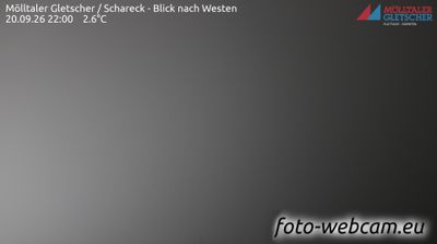 Heiligenblut am Grossglockner: Mölltaler Gletscher - Schareck - Blick nach Westen