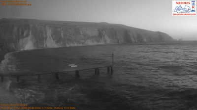 Live webcam in Alum Bay, 英国