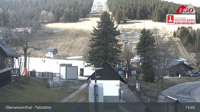 Oberwiesenthal: Blick zum Fichtelberg