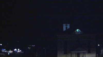 Webcam Gemeinde Hittisau: Hittisau, Bregenzerwald, Austria, Hotel Krone: Pfarrkirche von Hittisau, Winterstaude
