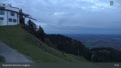 Lenggries › North-west: Brauneck-Kabinenbahn Bergstation