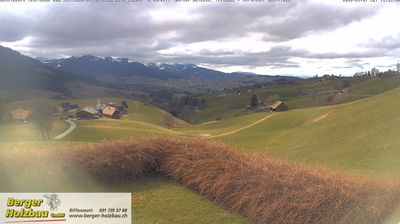 Guggisberg: Bern, Schweiz: Guggisbergerland Richtung Plaffeien - Freiburg - Jura