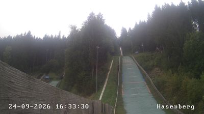 Isny im Allgau: Baden-Württemberg, Deutschland: Hasenbergschanzen