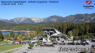 Grainau › North-west: Eibsee Cable Car