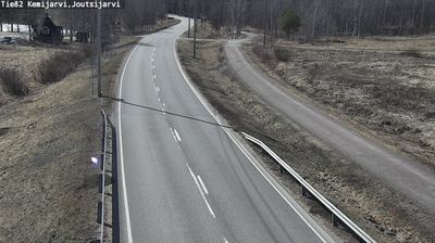 Kemijarvi: Tie 82 - Joutsijärvi - Kemijärvelle