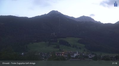 Gemeinde Ehrwald: Ehrwald, Zugspitze - Tiroler Zugspitze Golf-Anlage