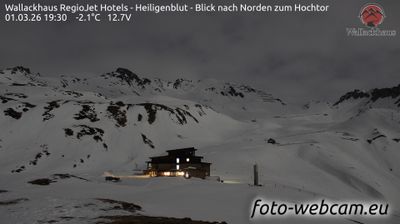 Heiligenblut am Grossglockner: Wallackhaus RegioJet Hotels - Heiligenblut - Blick nach Norden zum Hochtor