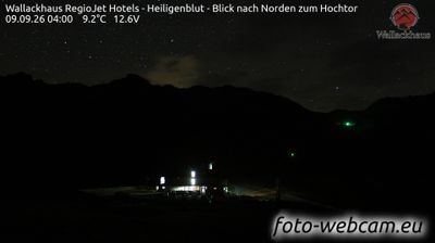 Heiligenblut am Grossglockner: Wallackhaus RegioJet Hotels - Heiligenblut - Blick nach Norden zum Hochtor