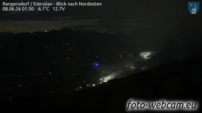 Zwischenbergen: Rangersdorf - Ederplan - Blick nach Nordosten
