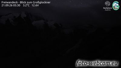 Heiligenblut am Grossglockner: Freiwandeck - Blick zum Großglockner