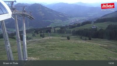 Gemeinde Brixen im Thale: Brixen im Thale, SkiWelt - Jochbahn Bergstation