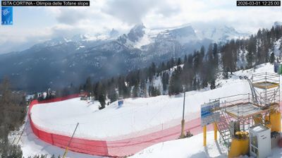 Cortina d'Ampezzo › South-west: Tofanaschuss: Pista Stratofana