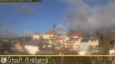 Arzberg › North: Bayern, Deutschland: Blick Richtung Maria Magdalena